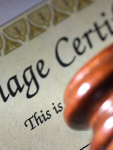 marriage certificate